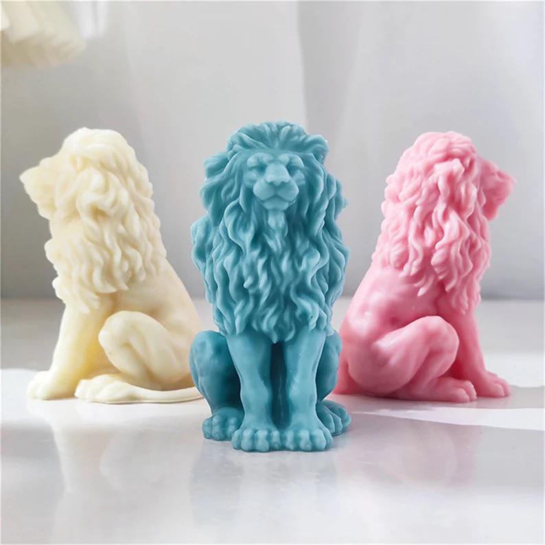 Candele Profumate 3D a Forma di Sculture Lion King