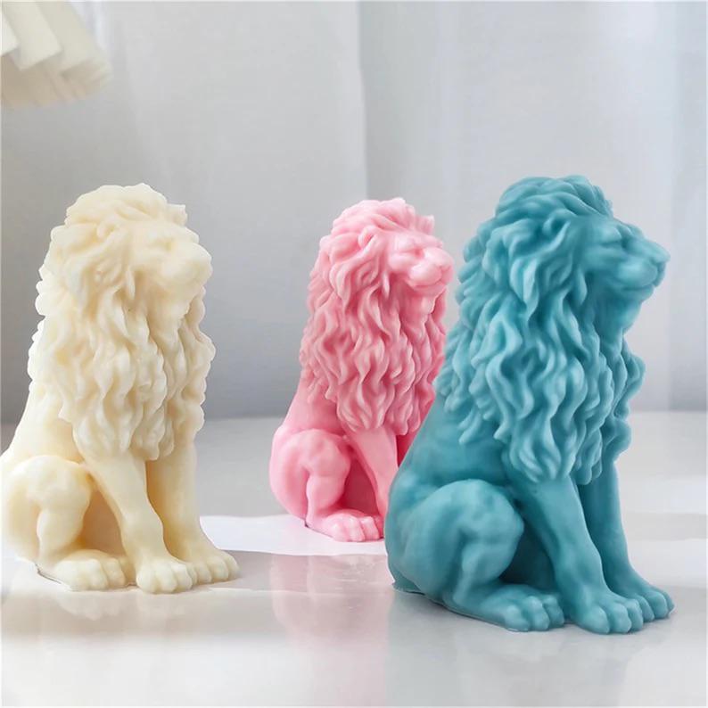 Candele Profumate 3D a Forma di Sculture Lion King