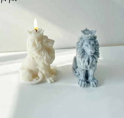 Candele Profumate 3D a Forma di Sculture Lion King