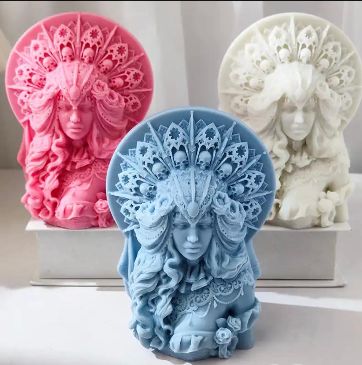 Candele Profumate a Forma di Sculture di Dea  3D